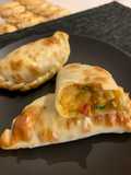 Corn and Cheese Baked Empanadas