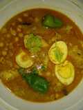 Anday murgh cholay