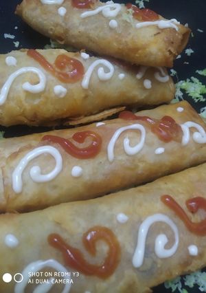 स्प्रिंग रोल (Spring roll recipe in hindi) रेसिपी मुख्य फोटो