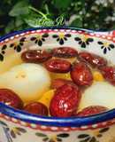 Chè táo đỏ trái vải hạt chia