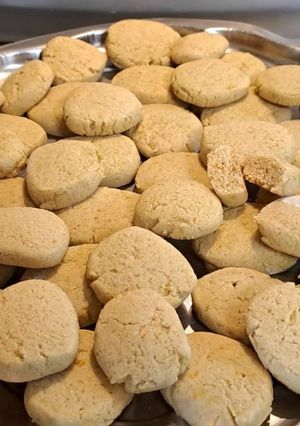 Una foto de Galletitas de mandarina sin tacc