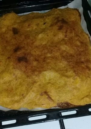 Una foto de Masa para pionono de calabaza😎