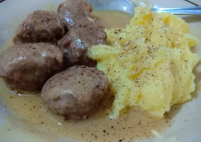 Resep Swedish Meatball Ala Ikea Oleh Edi Kruise Cookpad