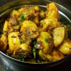 A picture of Arbi ki masaledar Sabji.