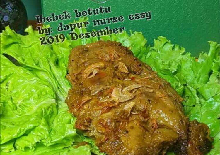 Bagaimana Membuat Bebek betutu, Enak Banget