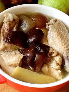 蔭瓜香菇雞湯 的食譜成品照片