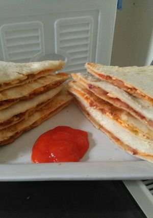 Foto resep Pizza roti tawar yumyy