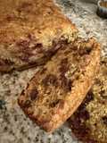 Plantain chocolate chip cake