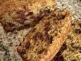 Plantain chocolate chip cake