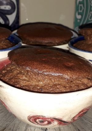 Una foto de Natilla de Chocolate y Naranja