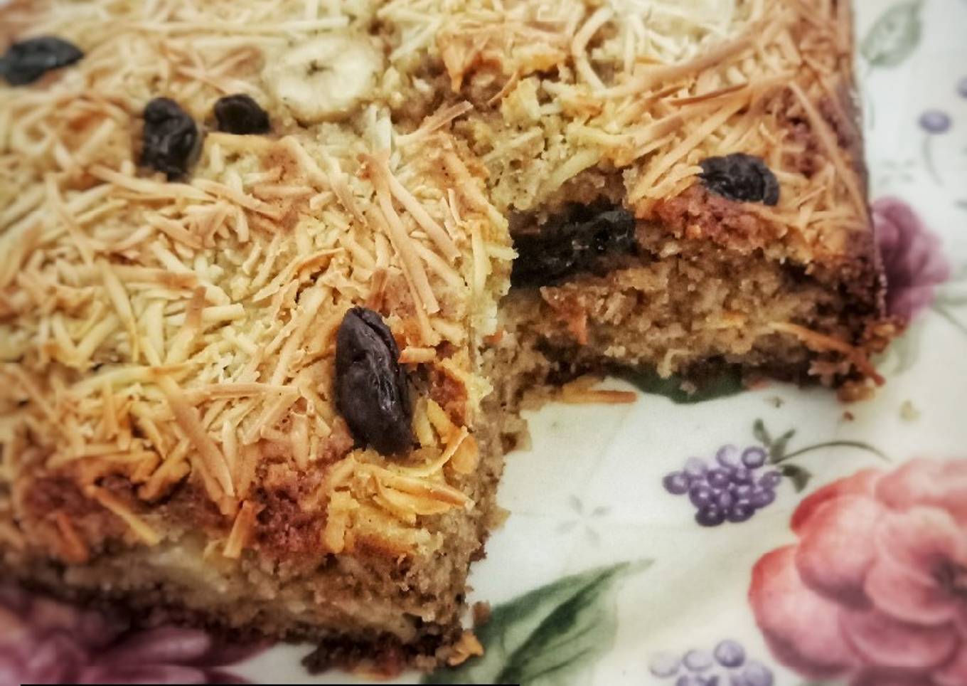 Bolu pisang keju apel