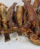 Cá bống đồng chiên giòn