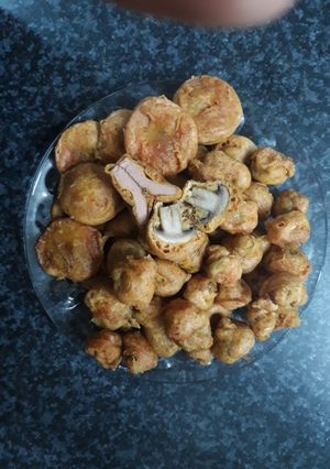 عکسی از دستور قارچ وسوسیس سوخاری نرم 🌭🍄