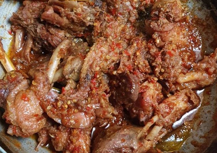 Resep Bebek Bumbu Pedas Enak Banget