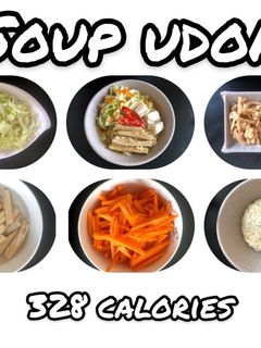 Hình của món Soup udon | Món chay đơn giản.