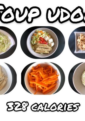 Hình của món Soup udon | Món chay đơn giản.