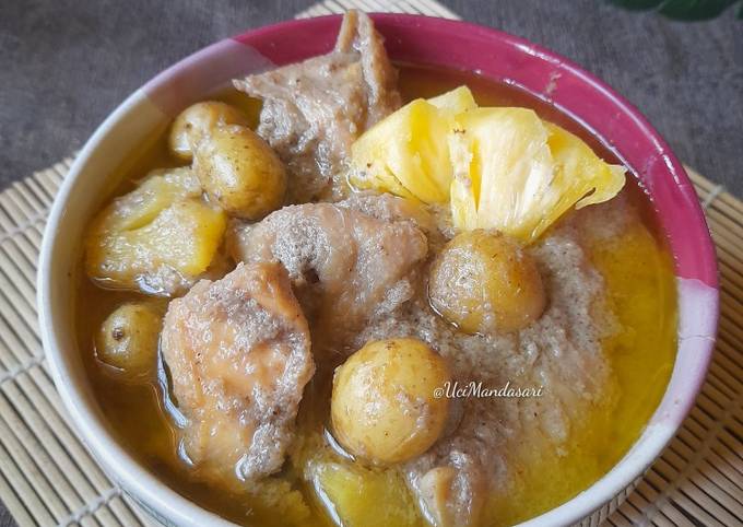 Resep Opor Ayam Nanas Oleh Uci Mandasari Cookpad