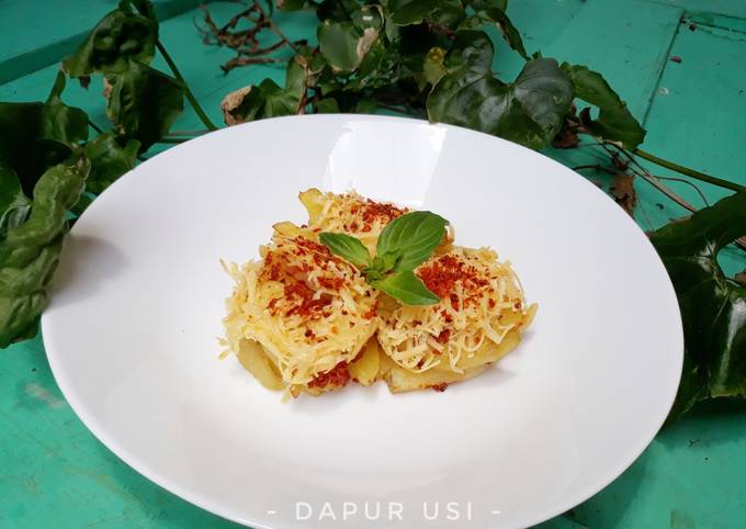 Resep Kentang Keju Panggang Anti Gagal