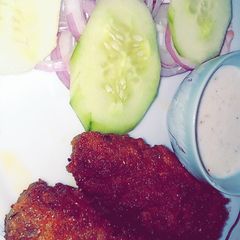 A picture of Malai beef kabab.