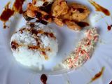 Tempura bundás csirke és garnéla rák gluténmentesen