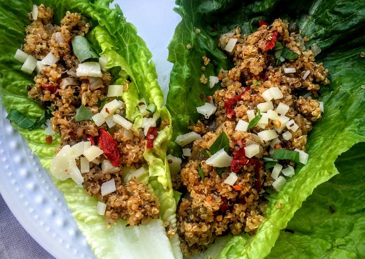 Quinoa Romaine Boats