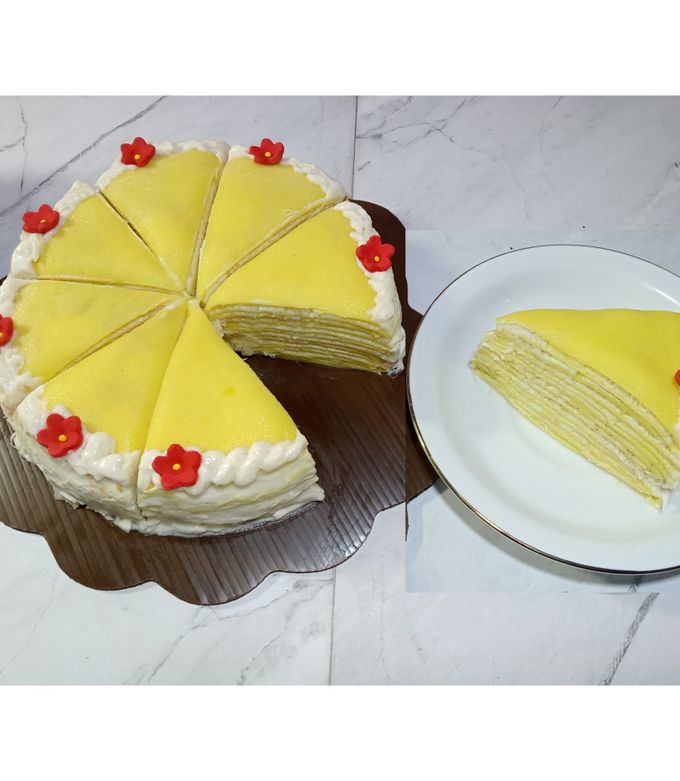 Foto resep Mille crepes Durian