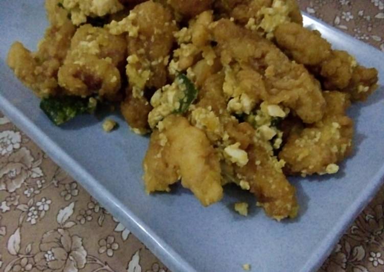 Langkah Mudah untuk Menyiapkan Salted Egg Chicken, Lezat