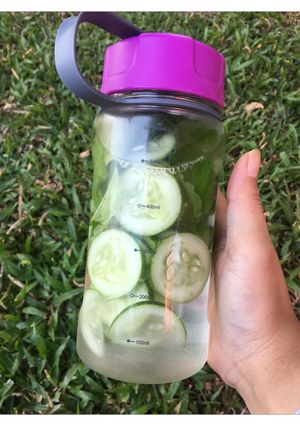Foto resep Infused water TiMint (Ketimun vs Mint)