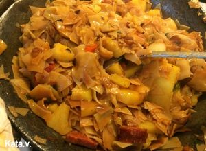 Öreglebbencs kolbásszal Kata módra recept fotója