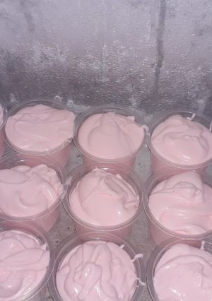 Foto resep Ice cream magic 😍 rasa strawberry 🍓