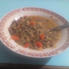 A picture of Green gram stew.