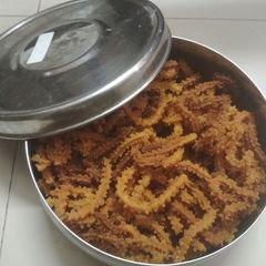 A picture of Non junk snacks,Muruku!!!.