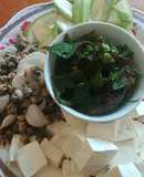Ốc nấu chuối