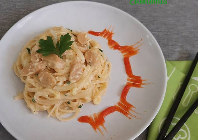 679. Fettucini Carbonara Ekonomis