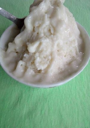 Hình của món Sinh tố mãng cầu tơi xốp.