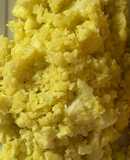 “Arroz” de coliflor con cúrcuma