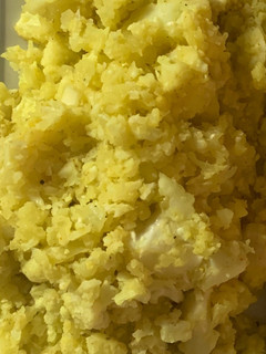 Una foto de “Arroz” de coliflor con cúrcuma