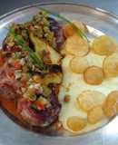 Lomo con Ratatouille