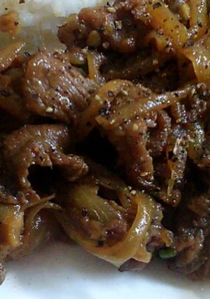 Foto resep Daging Lada Hitam