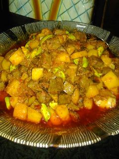Foto resep Sambal goreng Hati sapi kentang pete
