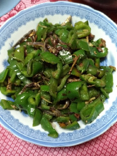 青椒豆鼓小魚乾 的食譜成品照片