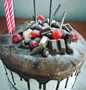 Langkah Mudah untuk Menyiapkan Resep  Choco Rustic Birthday Cake yang Menggugah Selera, Enak Banget