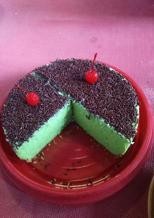 Foto resep Bolu pandan magiccom