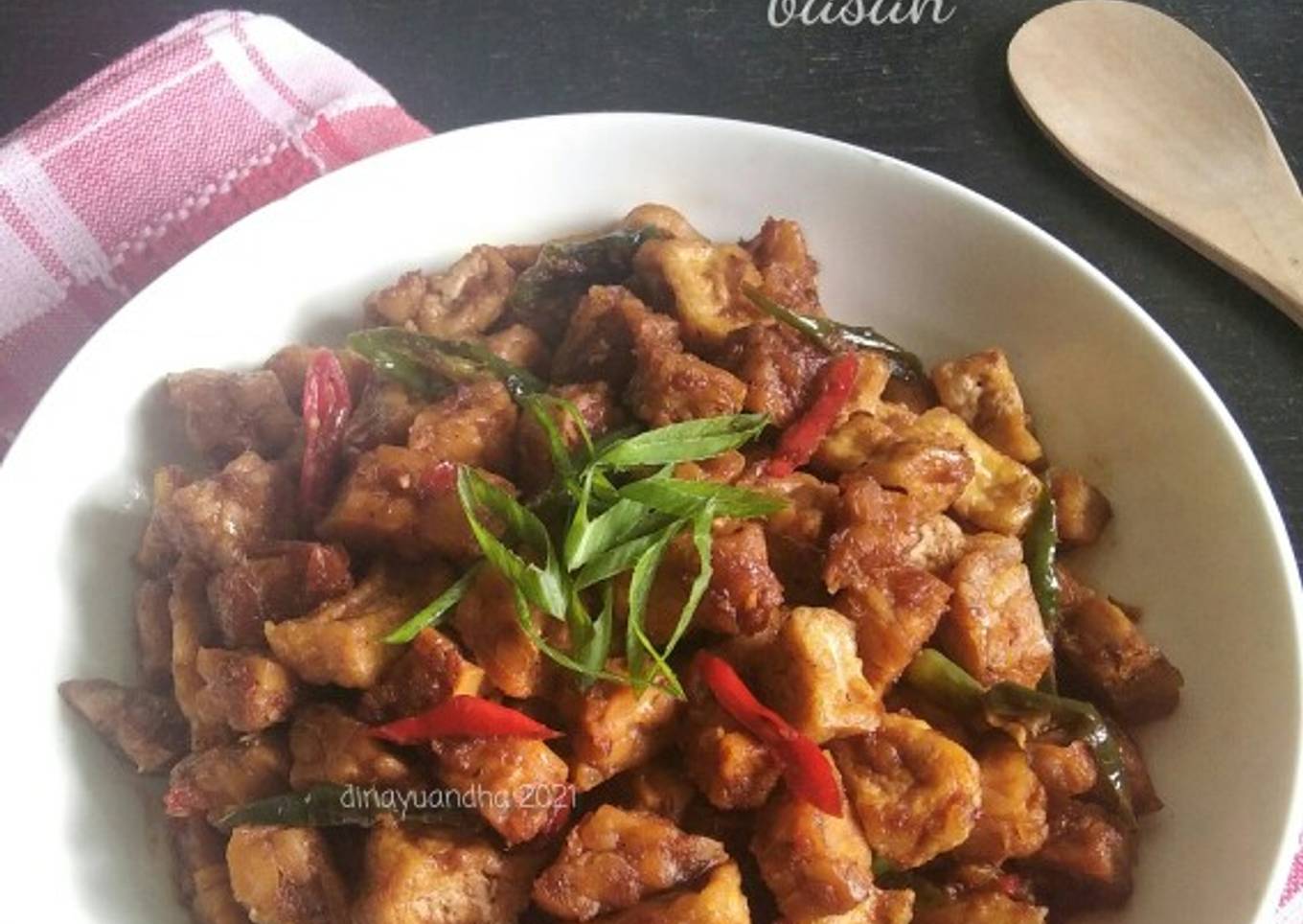 Orek Tempe Basah