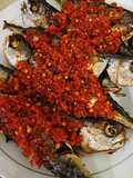 Ikan goreng sambal Balado