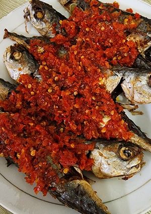 Foto resep Ikan goreng sambal Balado