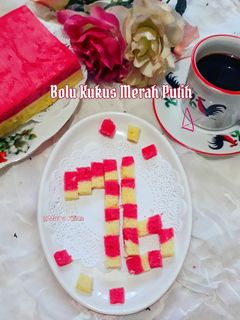 Foto resep Bolu Kukus Merah Putih