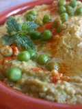 Hummus de guisantes y menta 🌱🥄