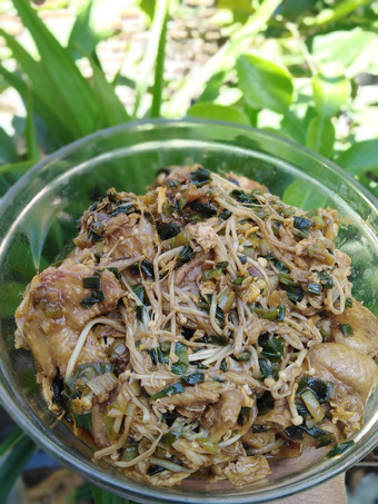 Cara Memasak Ayam enoki masak saos inggris Kekinian