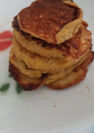 Foto resep Gluten Free Oats Pancake Pisang